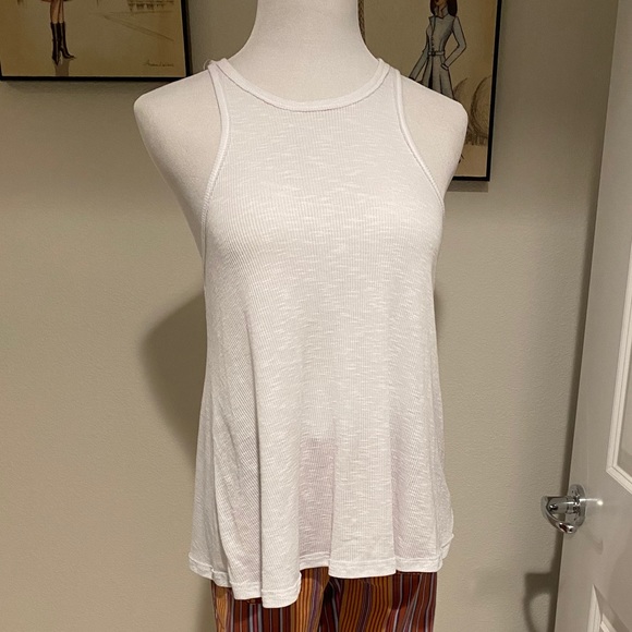 Free People Tank. White. Small - Picture 1 of 3